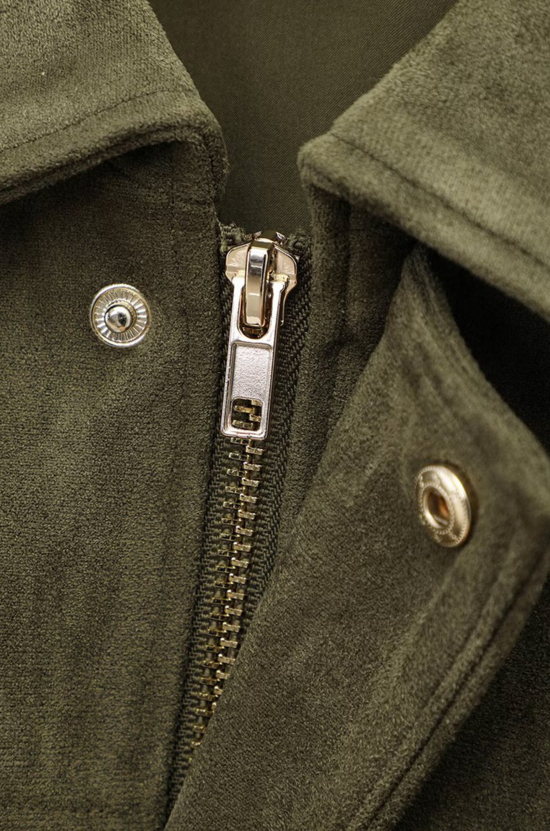 Sofia Suede Jacket | Green