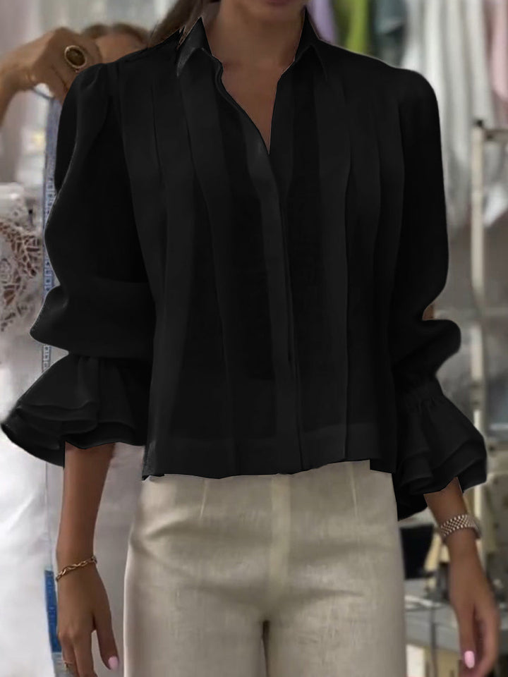The Vienna Ruffle Blouse