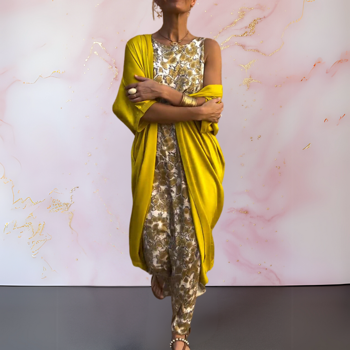 Ella | Elegant dress with vest