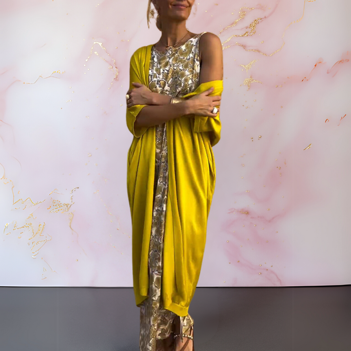 Ella | Elegant dress with vest