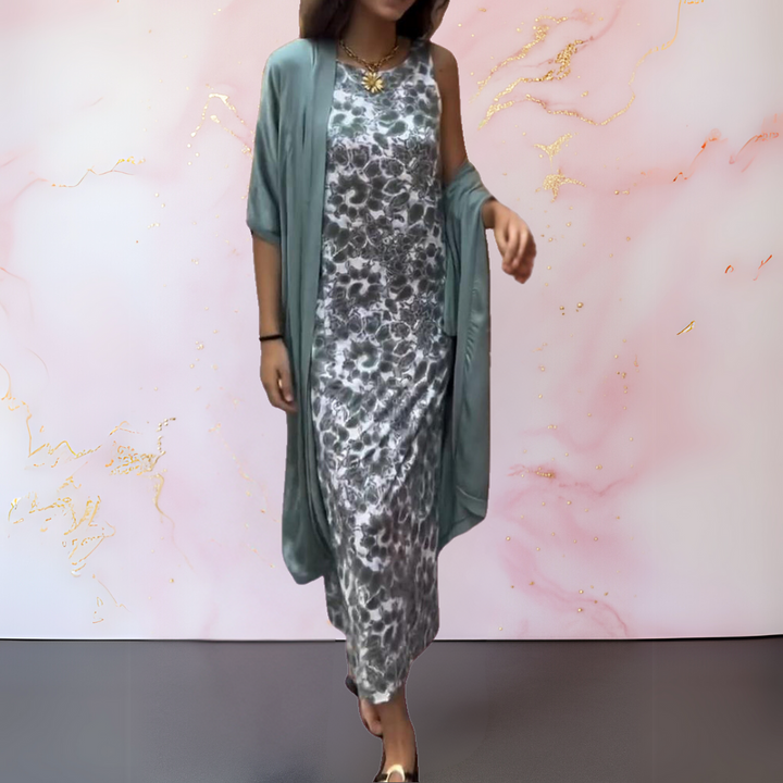 Ella | Elegant dress with vest