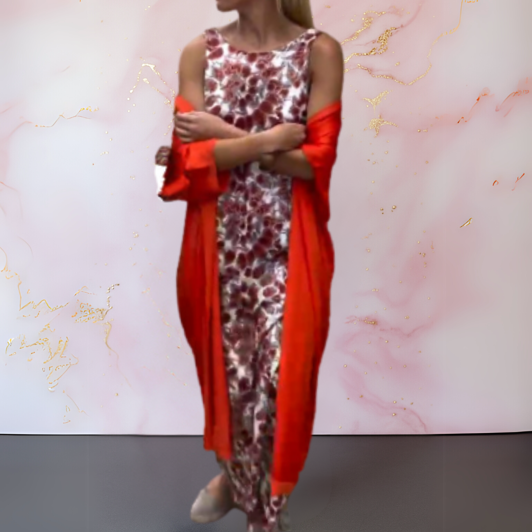 Ella | Elegant dress with vest