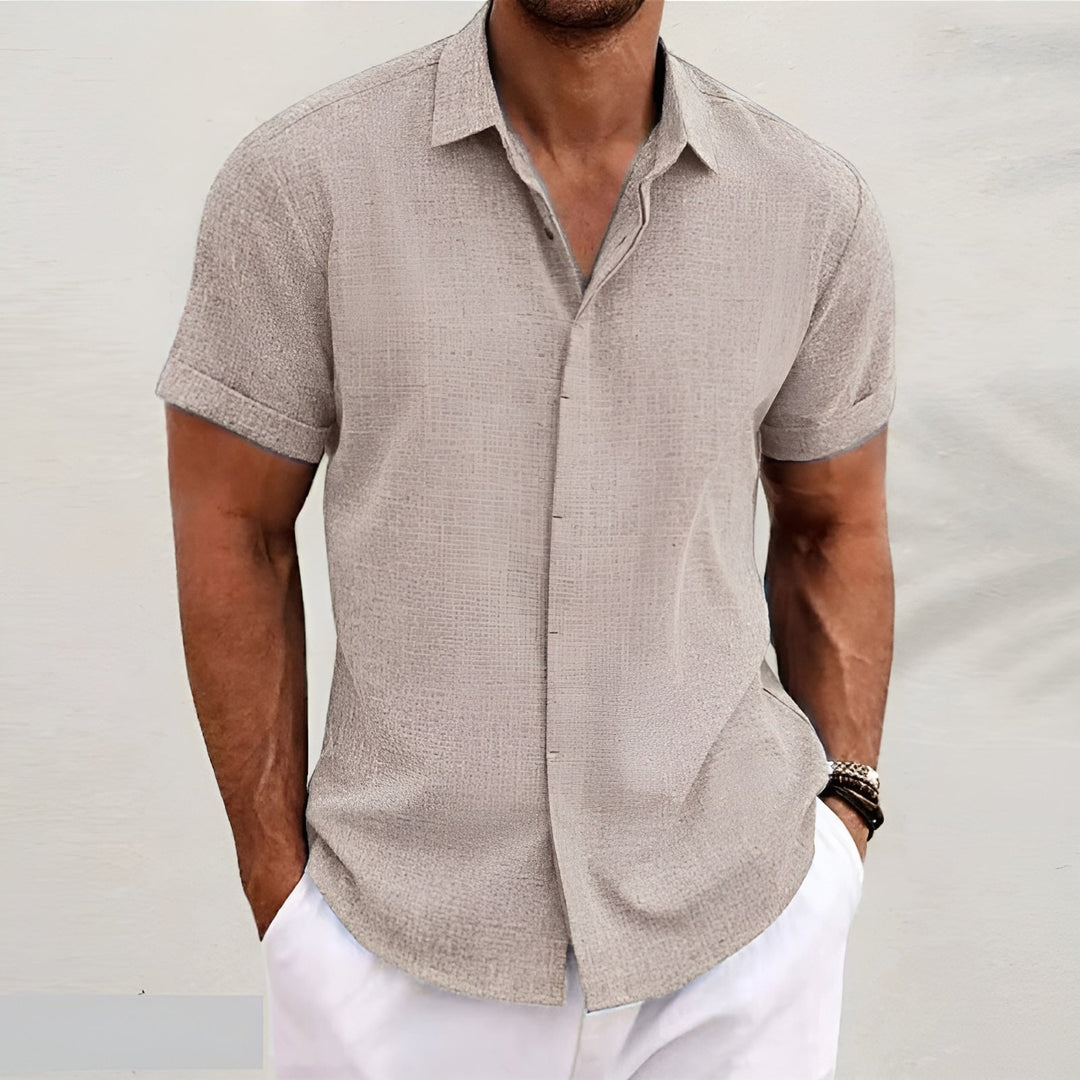 Aleandro| Premium Linen Shirt – Timeless Comfort