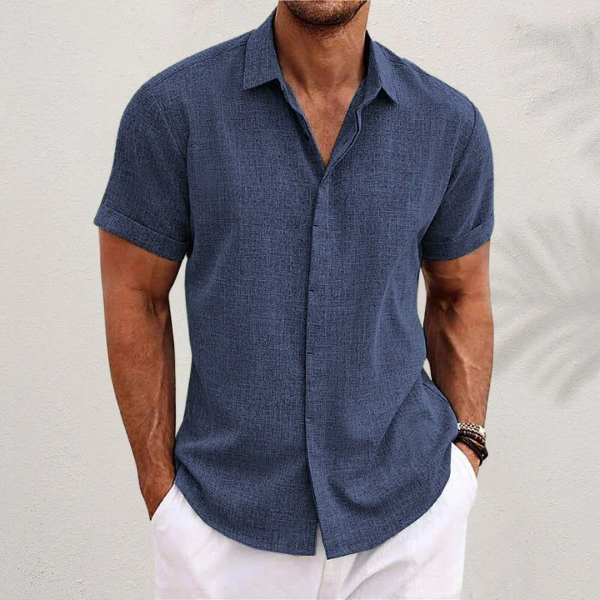 Aleandro| Premium Linen Shirt – Timeless Comfort