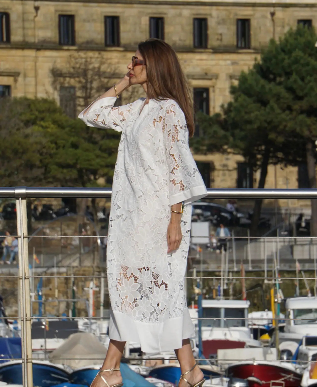 Lisa Embroidered Dress