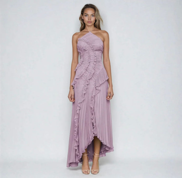 The Aurora – Pleated Romance Dress