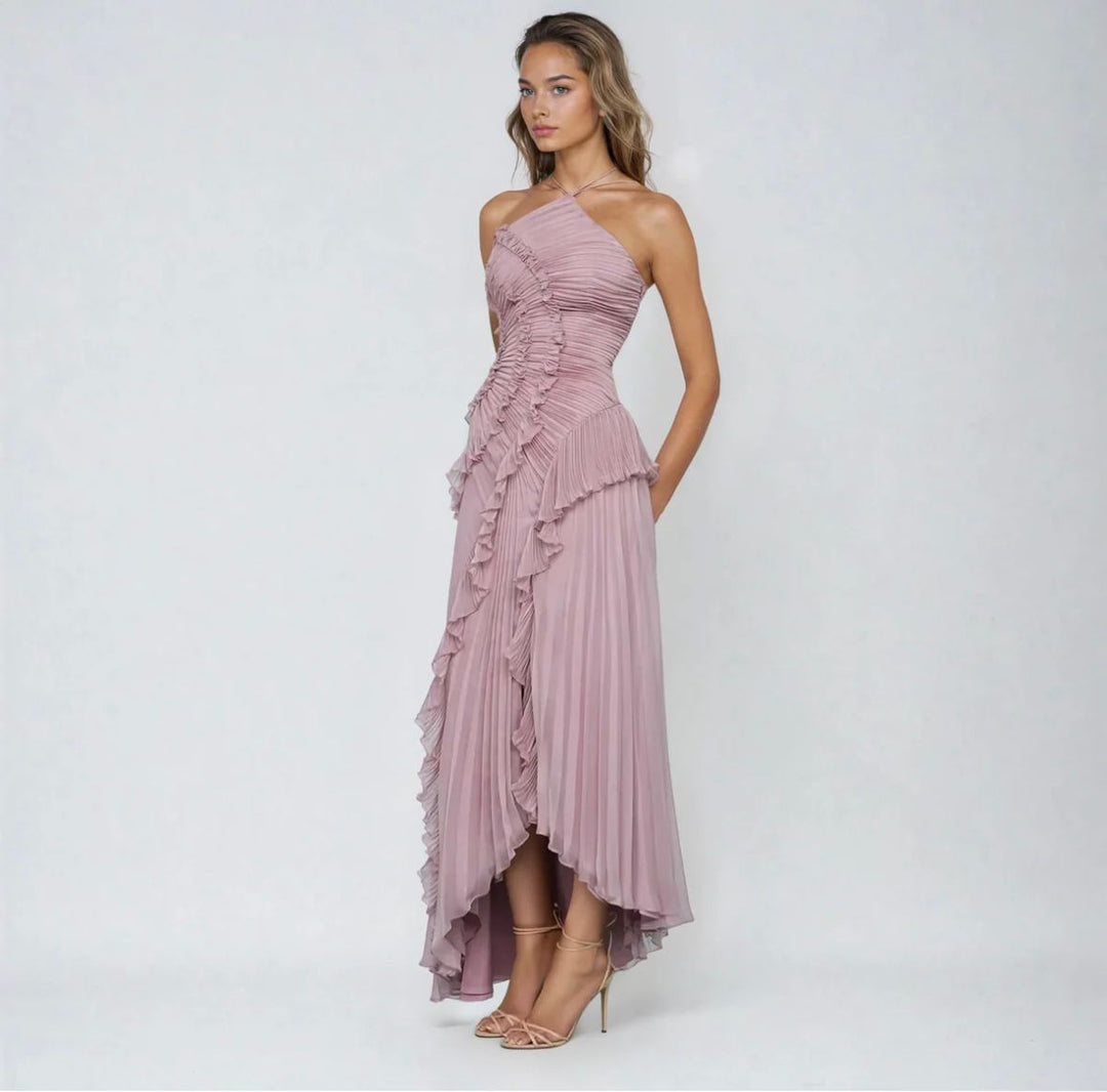 The Aurora – Pleated Romance Dress