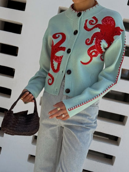 The Amelia Cardigan – Ocean Edition