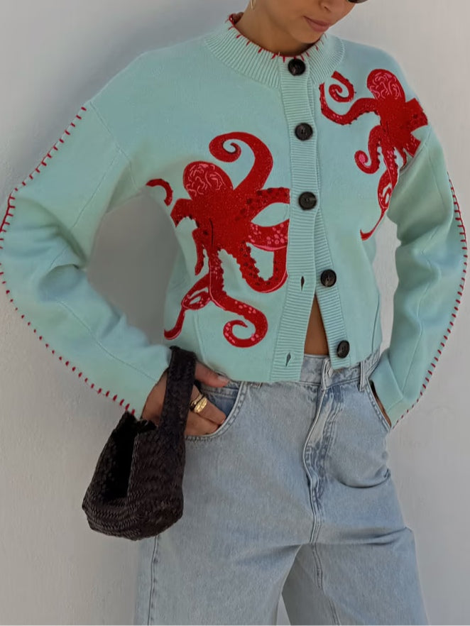 The Amelia Cardigan – Ocean Edition