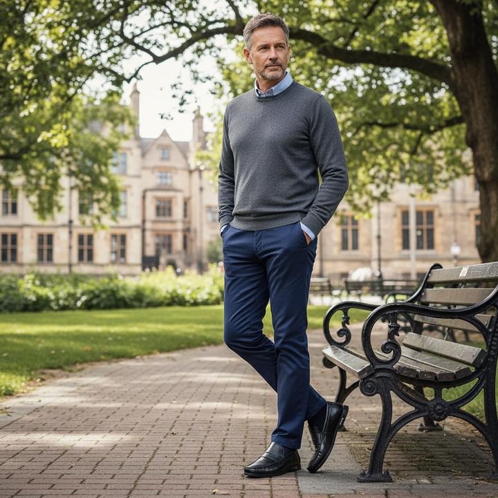 James Men’s Genuine Leather Shoes