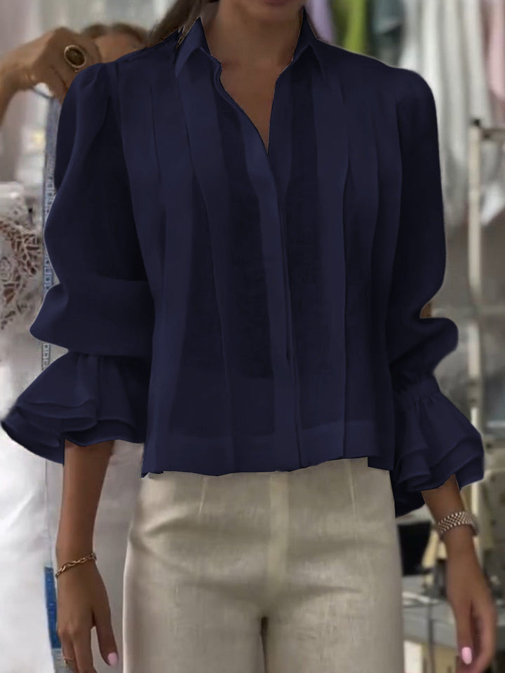 The Vienna Ruffle Blouse