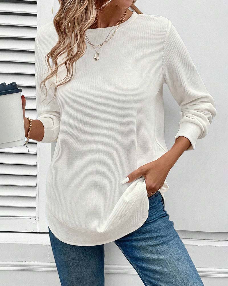 Alisa O-Neck Long Sleeve