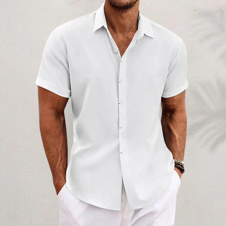 Aleandro| Premium Linen Shirt – Timeless Comfort