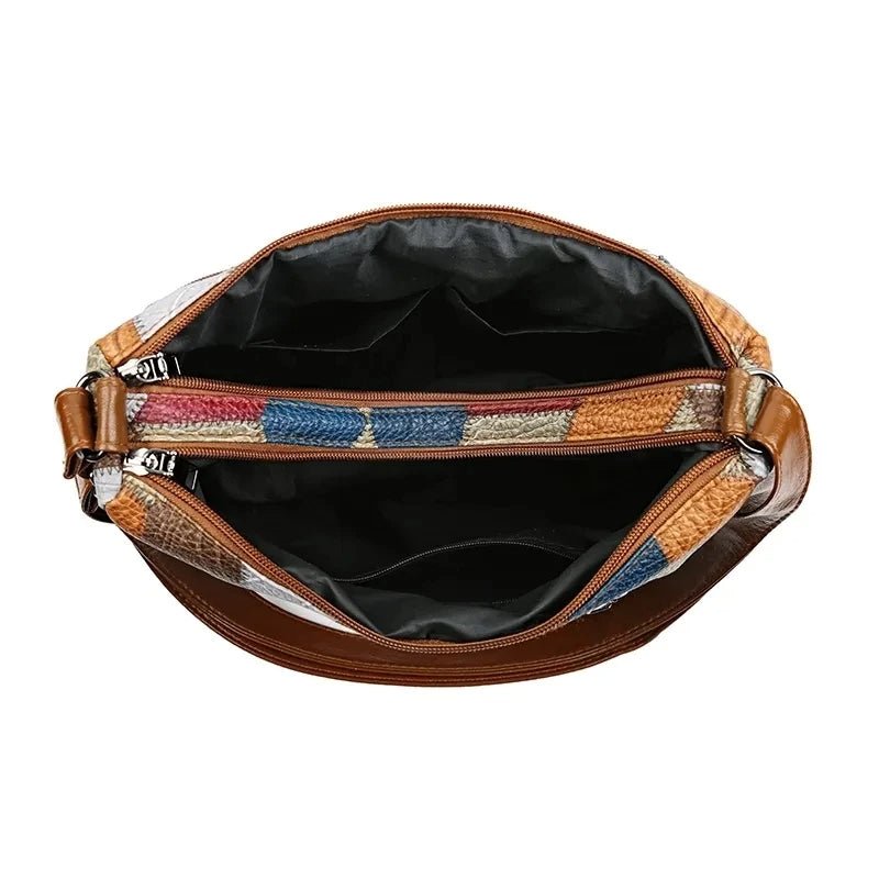 Savannah Mosaic Leather Bag
