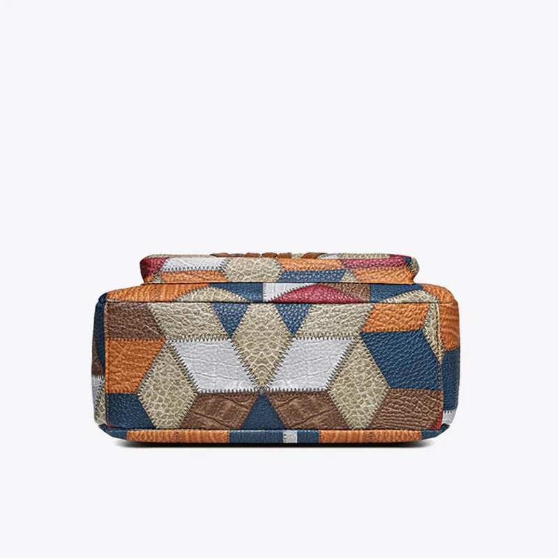 Savannah Mosaic Leather Bag
