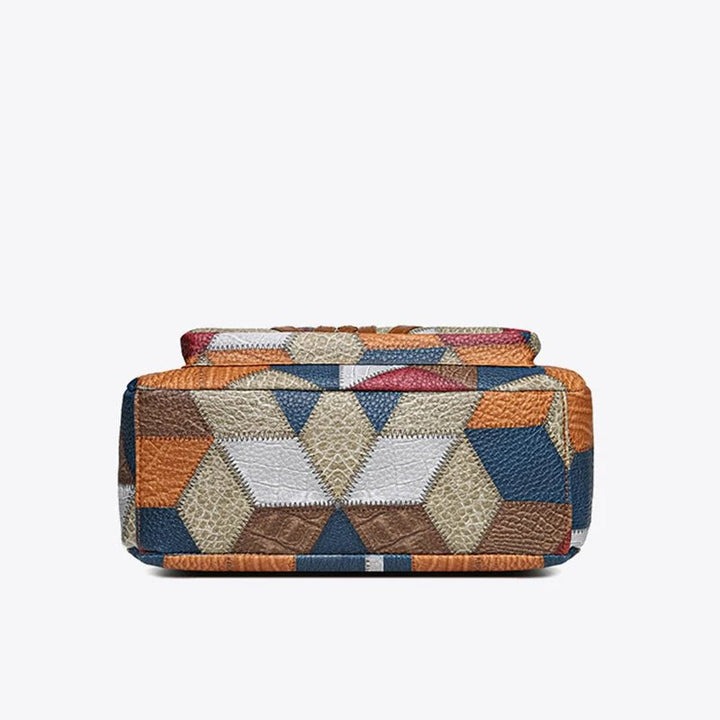 Savannah Mosaic Leather Bag