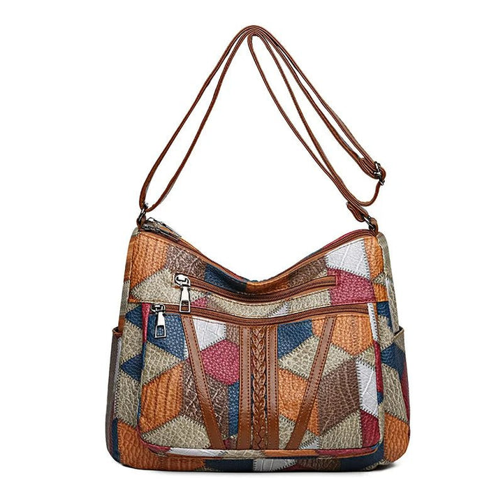 Savannah Mosaic Leather Bag