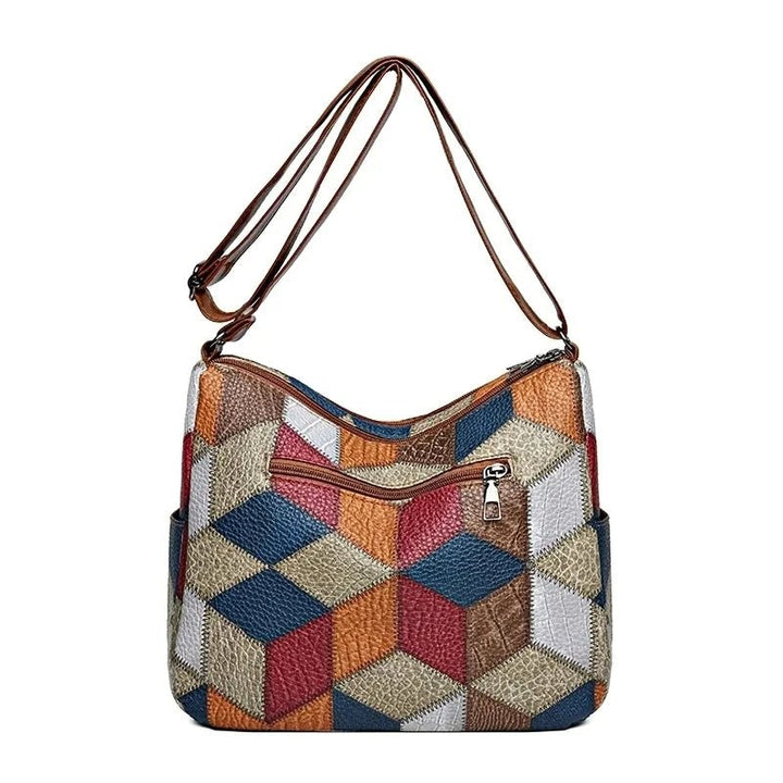 Savannah Mosaic Leather Bag