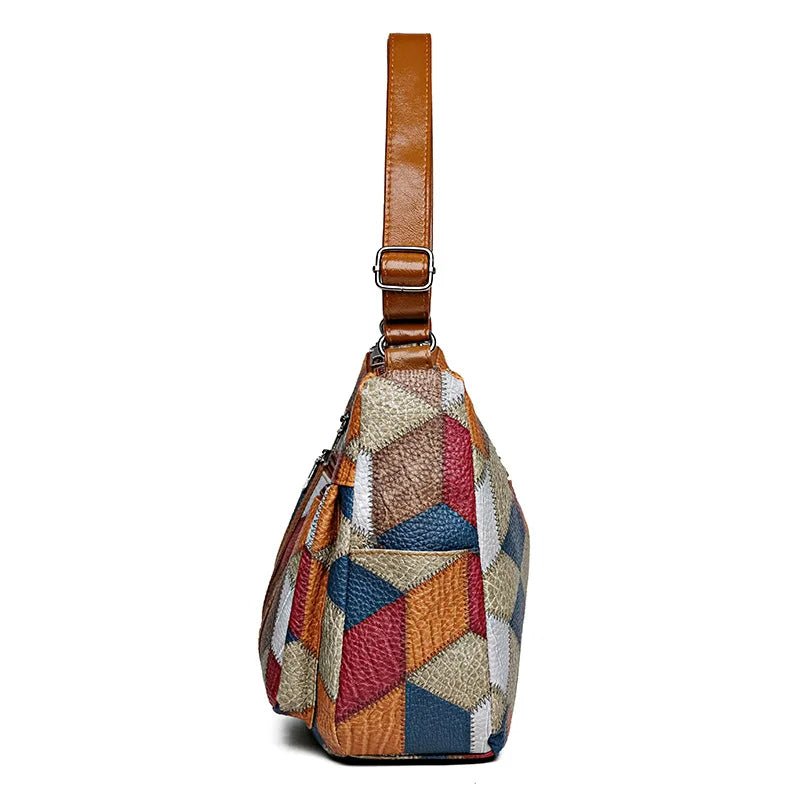 Savannah Mosaic Leather Bag