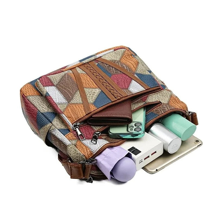 Savannah Mosaic Leather Bag